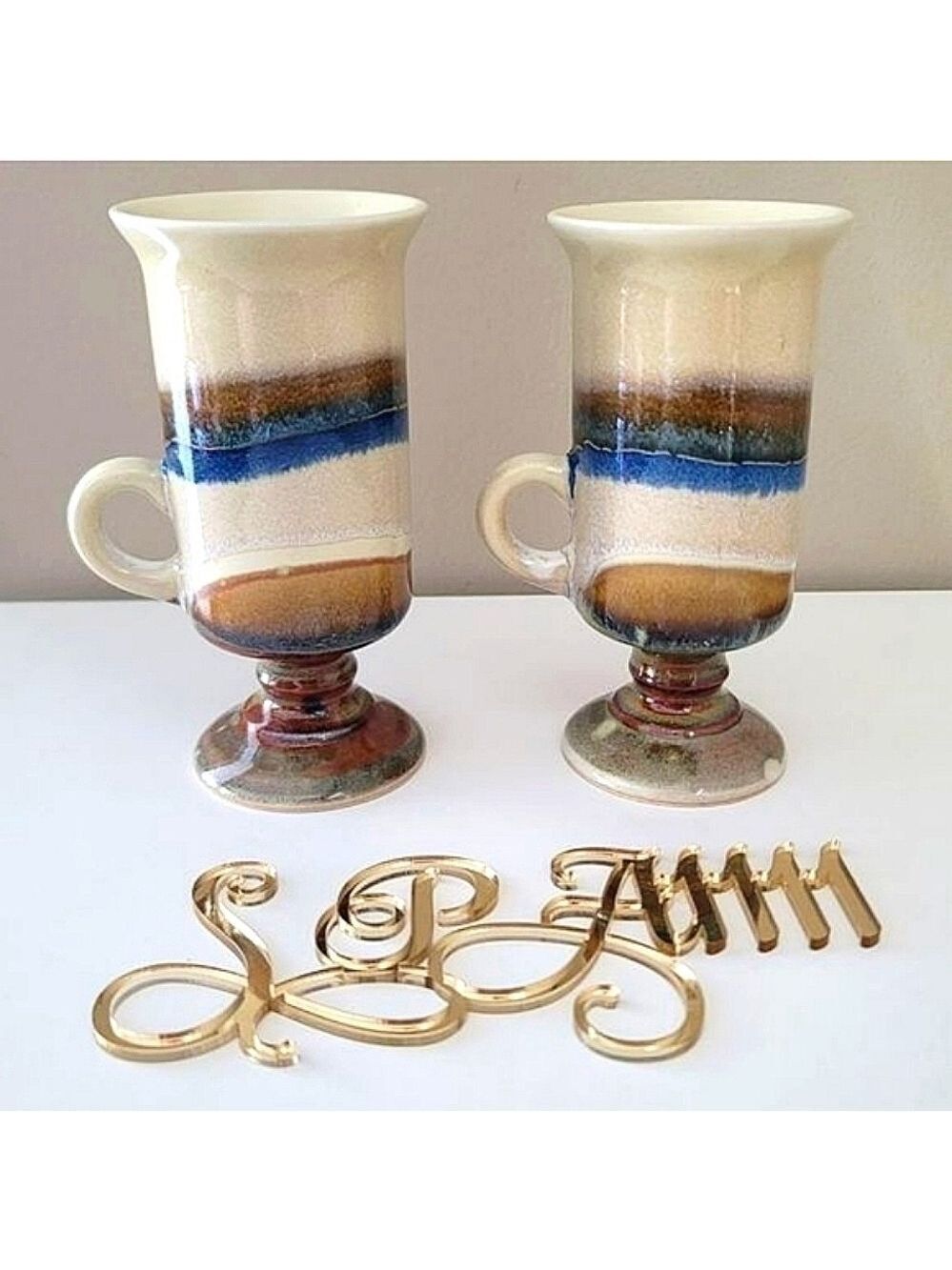 Vintage Otagiri Mugs Set of 2 1049 B